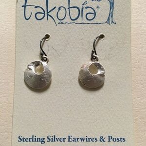 Takobia Sterling Silver pierced earrings